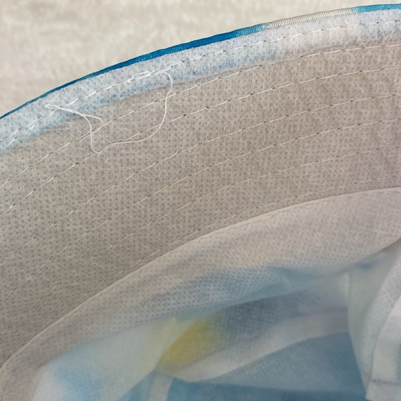 Blue tropical bucket hat - Picture 9 of 16